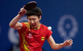 (SP)CHINA-CHENGDU-TABLE TENNIS-ITTF WORLD TEAM CHAMPIONSHIPS FINALS-WOMEN'S TEAMS-CHN VS CAN (CN)
