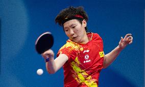 (SP)CHINA-CHENGDU-TABLE TENNIS-ITTF WORLD TEAM CHAMPIONSHIPS FINALS-WOMEN'S TEAMS-CHN VS CAN (CN)