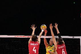 (SP)THE NETHERLANDS-ARNHEM-VOLLEYBALL-WOMEN'S WORLD CHAMPIONSHIP-CHN VS BRA