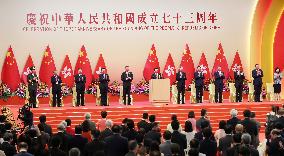 CHINA-HONG KONG-NATIONAL DAY-RECEPTION (CN)