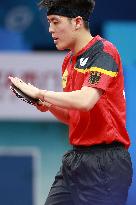 (SP)CHINA-CHENGDU-TABLE TENNIS-ITTF WORLD TEAM CHAMPIONSHIPS FINALS-MEN'S TEAMS-GER VS IND (CN)