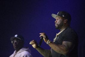 50 Cent performs in Helsinki