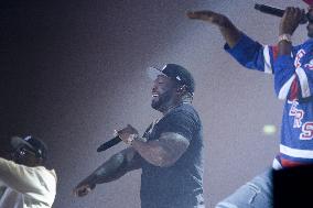 50 Cent performs in Helsinki