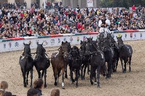 (SP)HUNGARY-BUDAPEST-EQUESTRIAN-NATIONAL GALLOP