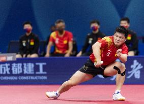 (SP)CHINA-CHENGDU-TABLE TENNIS-ITTF WORLD TEAM CHAMPIONSHIPS FINALS-MEN'S TEAMS(CN)