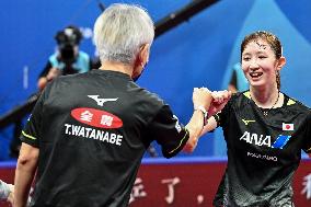 (SP)CHINA-CHENGDU-TABLE TENNIS-ITTF WORLD TEAM CHAMPIONSHIPS FINALS-WOMEN'S TEAMS(CN)