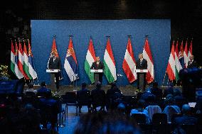 HUNGARY-BUDAPEST-LEADERS-SUMMIT MEETING-PRESS CONFERENCE