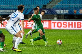 (SP)CHINA-HUZHOU-FOOTBALL-CSL-ZHEJIANG FC VS WUHAN THREE TOWNS(CN)