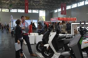 GERMANY-COLOGNE-INTERMOT-MOTORCYCLE, SCOOTER AND E-BIKE FAIR