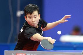 (SP)CHINA-CHENGDU-TABLE TENNIS-ITTF WORLD TEAM CHAMPIONSHIPS FINALS-WOMEN'S TEAMS-ROUND OF 16(CN)