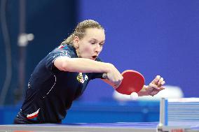 (SP)CHINA-CHENGDU-TABLE TENNIS-ITTF WORLD TEAM CHAMPIONSHIPS FINALS-WOMEN'S TEAMS-ROUND OF 16(CN)