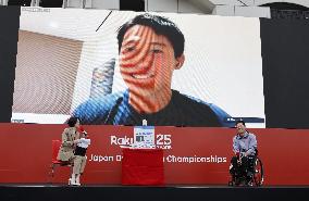 Tennis: Nishikori, Kunieda in talk show