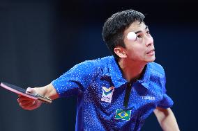 (SP)CHINA-CHENGDU-TABLE TENNIS-ITTF WORLD TEAM CHAMPIONSHIPS FINALS-MEN'S TEAMS-ROUND OF 16 (CN)