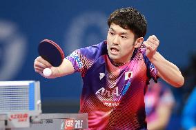 (SP)CHINA-CHENGDU-TABLE TENNIS-ITTF WORLD TEAM CHAMPIONSHIPS FINALS-MEN'S TEAMS-ROUND OF 16 (CN)