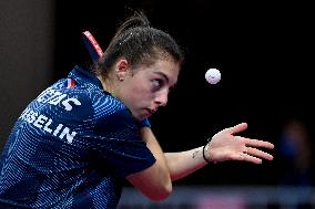 (SP)CHINA-CHENGDU-TABLE TENNIS-ITTF WORLD TEAM CHAMPIONSHIPS FINALS-WOMEN'S TEAM-ROUND OF 16 (CN)