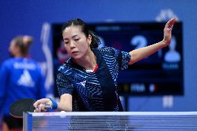 (SP)CHINA-CHENGDU-TABLE TENNIS-ITTF WORLD TEAM CHAMPIONSHIPS FINALS-WOMEN'S TEAM-ROUND OF 16 (CN)