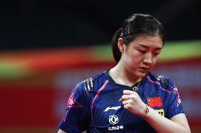 (SP)CHINA-CHENGDU-TABLE TENNIS-ITTF WORLD TEAM CHAMPIONSHIPS FINALS-WOMEN'S TEAM-ROUND OF 16 (CN)