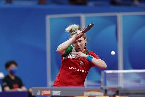 (SP)CHINA-CHENGDU-TABLE TENNIS-ITTF WORLD TEAM CHAMPIONSHIPS FINALS-WOMEN'S TEAM-ROUND OF 16 (CN)