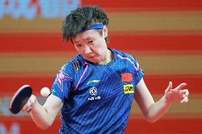 (SP)CHINA-CHENGDU-TABLE TENNIS-ITTF WORLD TEAM CHAMPIONSHIPS FINALS-WOMEN'S TEAM-ROUND OF 16 (CN)