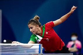 (SP)CHINA-CHENGDU-TABLE TENNIS-ITTF WORLD TEAM CHAMPIONSHIPS FINALS-WOMEN'S TEAM-ROUND OF 16 (CN)