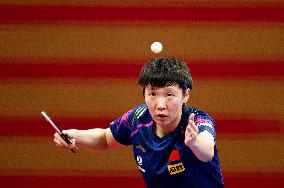 (SP)CHINA-CHENGDU-TABLE TENNIS-ITTF WORLD TEAM CHAMPIONSHIPS FINALS-WOMEN'S TEAM-ROUND OF 16 (CN)