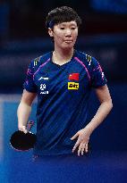 (SP)CHINA-CHENGDU-TABLE TENNIS-ITTF WORLD TEAM CHAMPIONSHIPS FINALS-WOMEN'S TEAM-ROUND OF 16 (CN)