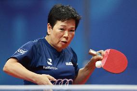 (SP)CHINA-CHENGDU-TABLE TENNIS-ITTF WORLD TEAM CHAMPIONSHIPS FINALS-WOMEN'S TEAM-ROUND OF 16 (CN)