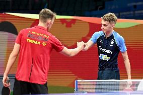 (SP)CHINA-CHENGDU-TABLE TENNIS-ITTF WORLD TEAM CHAMPIONSHIPS FINALS-MEN'S TEAM-ROUND OF 16 (CN)