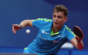 (SP)CHINA-CHENGDU-TABLE TENNIS-ITTF WORLD TEAM CHAMPIONSHIPS FINALS-MEN'S TEAM-ROUND OF 16 (CN)