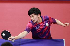 (SP)CHINA-CHENGDU-TABLE TENNIS-ITTF WORLD TEAM CHAMPIONSHIPS FINALS-WOMEN'S TEAMS-QUARTERFINALS (CN)