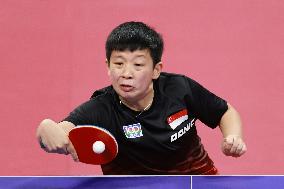 (SP)CHINA-CHENGDU-TABLE TENNIS-ITTF WORLD TEAM CHAMPIONSHIPS FINALS-WOMEN'S TEAMS-QUARTERFINALS (CN)