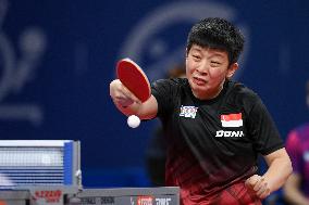 (SP)CHINA-CHENGDU-TABLE TENNIS-ITTF WORLD TEAM CHAMPIONSHIPS FINALS-WOMEN'S TEAMS-QUARTERFINALS (CN)