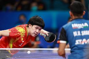 (SP)CHINA-CHENGDU-TABLE TENNIS-ITTF WORLD TEAM CHAMPIONSHIPS FINALS-MEN'S TEAM-ROUND OF 16 (CN)