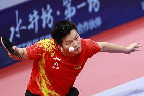 (SP)CHINA-CHENGDU-TABLE TENNIS-ITTF WORLD TEAM CHAMPIONSHIPS FINALS-MEN'S TEAM-ROUND OF 16 (CN)