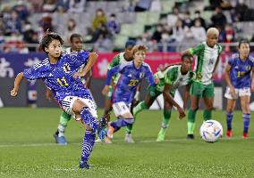 Football: Japan vs. Nigeria