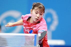 (SP)CHINA-CHENGDU-TABLE TENNIS-ITTF WORLD TEAM CHAMPIONSHIPS FINALS-WOMEN'S TEAM-QUARTERFINALS (CN)