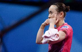 (SP)CHINA-CHENGDU-TABLE TENNIS-ITTF WORLD TEAM CHAMPIONSHIPS FINALS-WOMEN'S TEAM-QUARTERFINALS (CN)