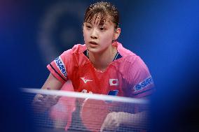 (SP)CHINA-CHENGDU-TABLE TENNIS-ITTF WORLD TEAM CHAMPIONSHIPS FINALS-WOMEN'S TEAM-QUARTERFINALS (CN)