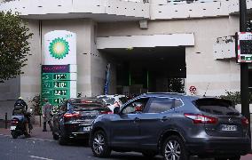 FRANCE-PARIS-ENERGY-GAS STATION