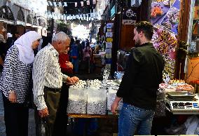 SYRIA-DAMASCUS-PROPHET-MUHAMMAD-BIRTHDAY-PREPARATIONS