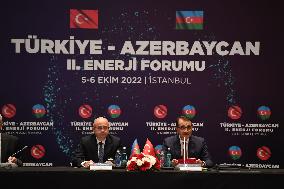 TÜRKIYE-ISTANBUL-2ND AZERBAIJAN-TÜRKIYE ENERGY FORUM