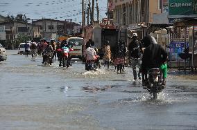 GHANA-ACCRA-DAM SPILLAGE-DISPLACEMENT