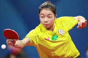 (SP)CHINA-CHENGDU-TABLE TENNIS-ITTF WORLD TEAM CHAMPIONSHIPS FINALS-WOMEN'S TEAM-SEMIFINALS-CHN VS TPE (CN)
