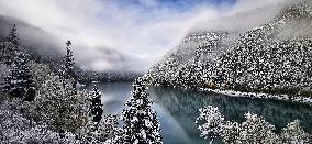 CHINA-SICHUAN-JIUZHAIGOU-SNOW SCENERY (CN)