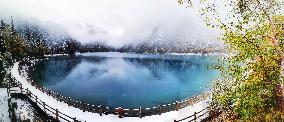 CHINA-SICHUAN-JIUZHAIGOU-SNOW SCENERY (CN)