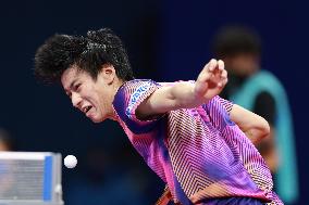 (SP)CHINA-CHENGDU-TABLE TENNIS-ITTF WORLD TEAM CHAMPIONSHIPS FINALS-MEN'S TEAM-QUARTERFINALS-JPN VS PRT (CN)