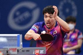 (SP)CHINA-CHENGDU-TABLE TENNIS-ITTF WORLD TEAM CHAMPIONSHIPS FINALS-MEN'S TEAM-QUARTERFINALS-JPN VS PRT (CN)