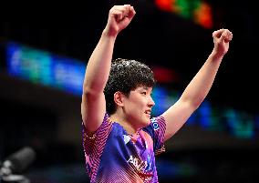 (SP)CHINA-CHENGDU-TABLE TENNIS-ITTF WORLD TEAM CHAMPIONSHIPS FINALS-MEN'S TEAM-QUARTERFINALS-JPN VS PRT (CN)