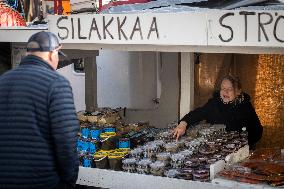 FINLAND-HELSINKI-BALTIC HERRING MARKET