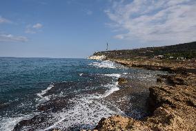 ISRAEL-LEBANON-BORDER-SEA-ROSH HANIKRA